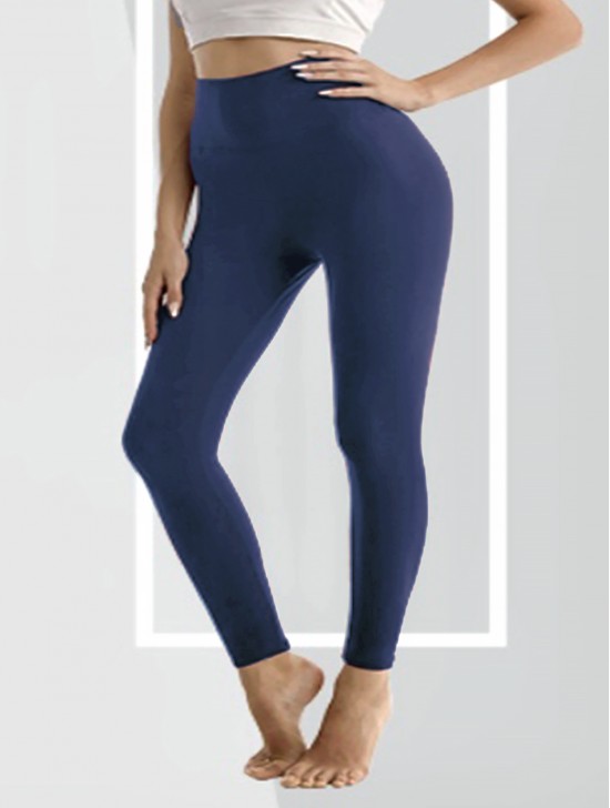 STRETCH FOOTLESS, FLEECE LINED TIGHTS